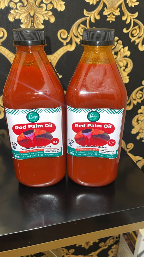 RED PALM OIL BY LHAYO FOODS