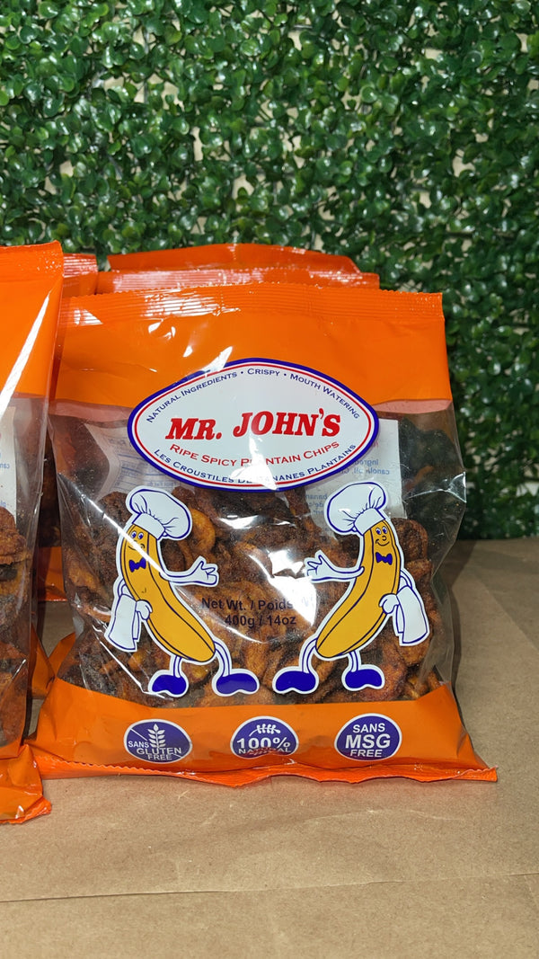 MR JOHN’S PLANTAIN CHIPS