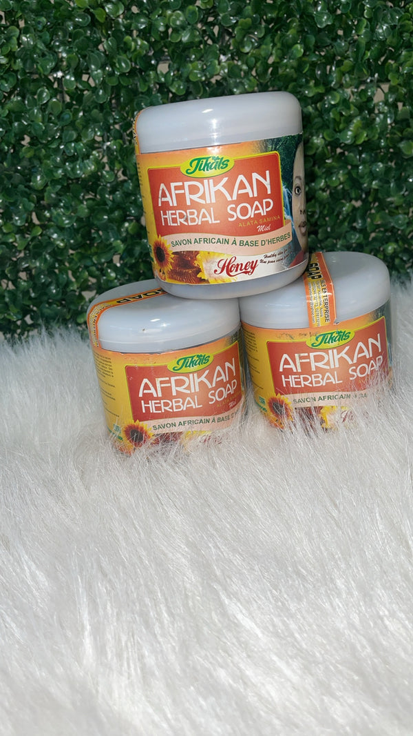 AFRICAN HERBAL SOAP/BLACK SOAP