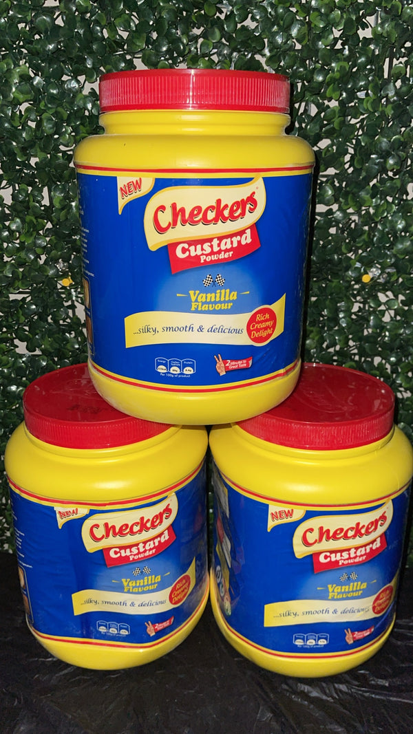 CHECKERS VANILLA  CUSTARD